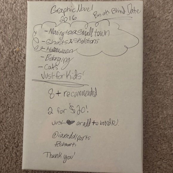 two for $20 book blind date! 2016 graphic novel - Picture 1 of 2